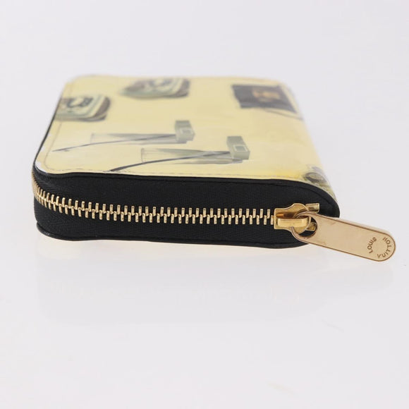 LOUIS VUITTON Vernis Sticker Print Nicola Geschier Purse M50372 Auth 190172