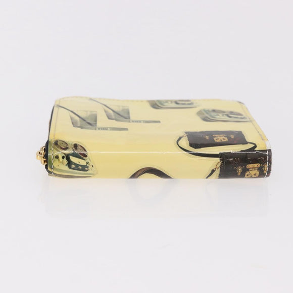 LOUIS VUITTON Vernis Sticker Print Nicola Geschier Purse M50372 Auth 190172