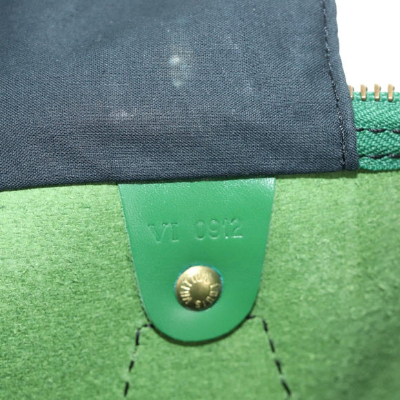 LOUIS VUITTON Epi Speedy 40 Hand Bag Green M42984 LV Auth 190174V