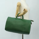 LOUIS VUITTON Epi Speedy 40 Hand Bag Green M42984 LV Auth 190174V-27