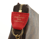 LOUIS VUITTON Damier Ebene Vivienne Mini Pochette Accessoires Auth 190175M-19