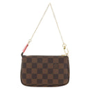 LOUIS VUITTON Damier Ebene Vivienne Mini Pochette Accessoires Auth 190175M-2