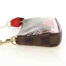 LOUIS VUITTON Damier Ebene Vivienne Mini Pochette Accessoires Auth 190175M-3