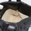 BOTTEGA VENETA INTRECCIATO Shoulder Bag Leather Black 133507 Auth 190181SAV-17