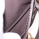 Chloe Paddington Hand Bag Leather Brown Gold Silver Auth 190182SAV-24
