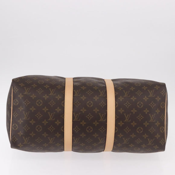 LOUIS VUITTON Monogram Keepall 50 Boston Bag M41426 LV Auth 190183SAV
