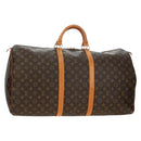 LOUIS VUITTON Monogram Keepall 60 Boston Bag M41422 LV Auth 190188V-1