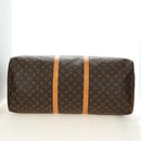 LOUIS VUITTON Monogram Keepall 60 Boston Bag M41422 LV Auth 190188V-10