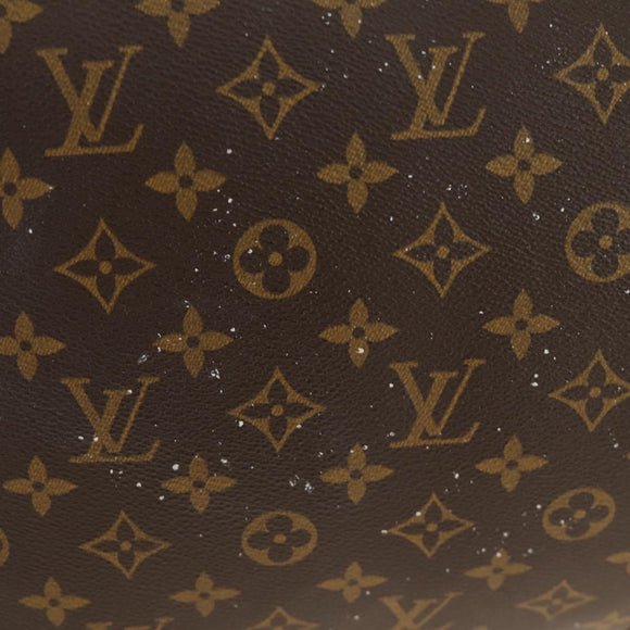 LOUIS VUITTON Monogram Keepall 60 Boston Bag M41422 LV Auth 190188V