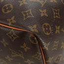 LOUIS VUITTON Monogram Keepall 60 Boston Bag M41422 LV Auth 190188V-15