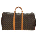 LOUIS VUITTON Monogram Keepall 60 Boston Bag M41422 LV Auth 190188V-2
