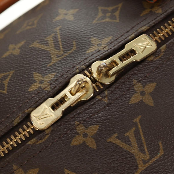 LOUIS VUITTON Monogram Keepall 60 Boston Bag M41422 LV Auth 190188V