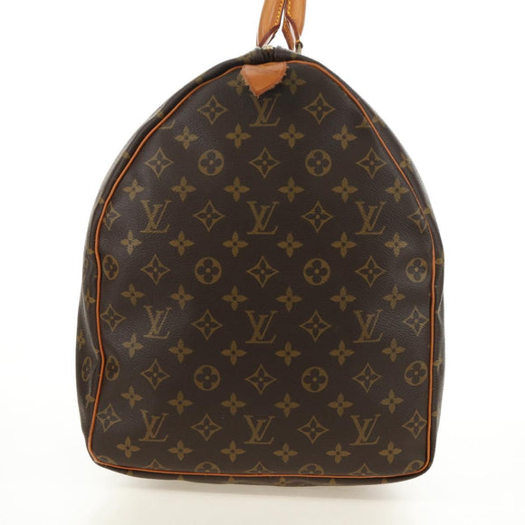 LOUIS VUITTON Monogram Keepall 60 Boston Bag M41422 LV Auth 190188V