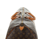 LOUIS VUITTON Monogram Keepall 60 Boston Bag M41422 LV Auth 190188V-6