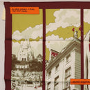 HERMES Carre 70 Scarf ""QUAND SOUDAIN"" Silk Red Auth 190192M-2