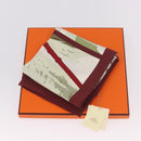 HERMES Carre 70 Scarf ""QUAND SOUDAIN"" Silk Red Auth 190192M-25