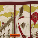 HERMES Carre 70 Scarf ""QUAND SOUDAIN"" Silk Red Auth 190192M-3