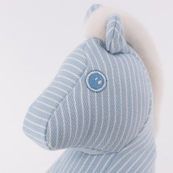 HERMES Baby Elmy Knuffel Katoen Lichtblauw Authentic 190193M