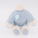 HERMES Baby Elmy Stuffed Cotton Light Blue Auth 190193M-7
