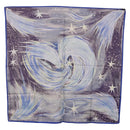 HERMES Carre 90 Scarf ""FEUX DU CIEL"" Silk Blue Auth 190195-13