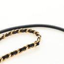 CHANEL CHANEL22 Chain Hand Bag Lamb Skin Black Gold CC Auth 190198SAM-16