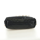 CHANEL CHANEL22 Chain Hand Bag Lamb Skin Black Gold CC Auth 190198SAM-5