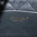 CHANEL CHANEL22 Chain Hand Bag Lamb Skin Black Gold CC Auth 190198SAM-23