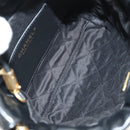 CHANEL CHANEL22 Chain Hand Bag Lamb Skin Black Gold CC Auth 190198SAM-10