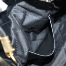 CHANEL CHANEL22 Chain Hand Bag Lamb Skin Black Gold CC Auth 190198SAM-26