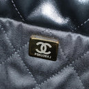 CHANEL CHANEL22 Chain Hand Bag Lamb Skin Black Gold CC Auth 190198SAM-11