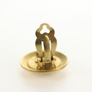CHANEL COCO Mark Earring metal Gold Tone CC Auth 190201M-3