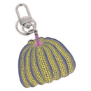 LOUIS VUITTON Porte Cles Pumpkin Charm Metal Yellow M01103 LV Auth 190202M-1