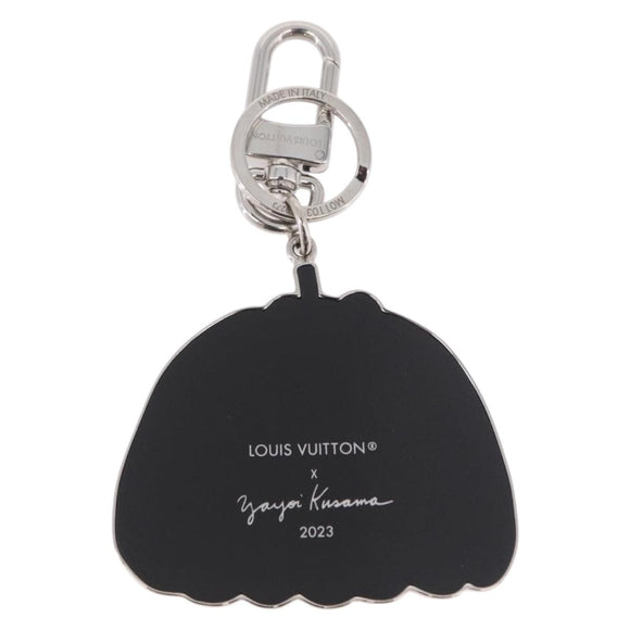 LOUIS VUITTON Porte Cles Pumpkin Charm Metal Yellow M01103 LV Auth 190202M
