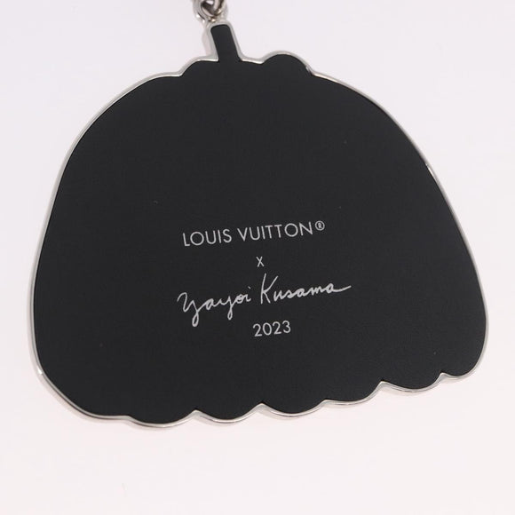 LOUIS VUITTON Porte Cles Pumpkin Charm Metal Yellow M01103 LV Auth 190202M