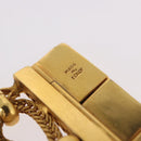 PRADA Bangle Bracelet metal Gold Tone Auth 190203M-10