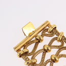 PRADA Bangle Bracelet metal Gold Tone Auth 190203M-11