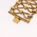 PRADA Bangle Bracelet metal Gold Tone Auth 190203M-12