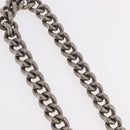 CELINE Bag Chain Shoulder Strap metal Silver CC Auth 190204-11