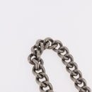 CELINE Bag Chain Shoulder Strap metal Silver CC Auth 190204-12