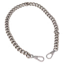 CELINE Bag Chain Shoulder Strap metal Silver CC Auth 190204-1