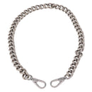 CELINE Bag Chain Shoulder Strap metal Silver CC Auth 190204-2