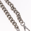 CELINE Bag Chain Shoulder Strap metal Silver CC Auth 190204-4