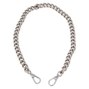 CELINE Bag Chain Shoulder Strap metal Silver CC Auth 190204-7