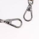 CELINE Bag Chain Shoulder Strap metal Silver CC Auth 190204-8
