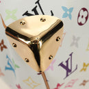 LOUIS VUITTON Monogram Multicolor Keepall 45 Bag White M92641 LV Auth 190220SAV-8