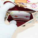 LOUIS VUITTON Monogram Multicolor Keepall 45 Bag White M92641 LV Auth 190220SAV-22