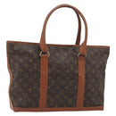 LOUIS VUITTON Monogram Sac Weekend PM Hand Bag M42425 LV Auth 190221-1