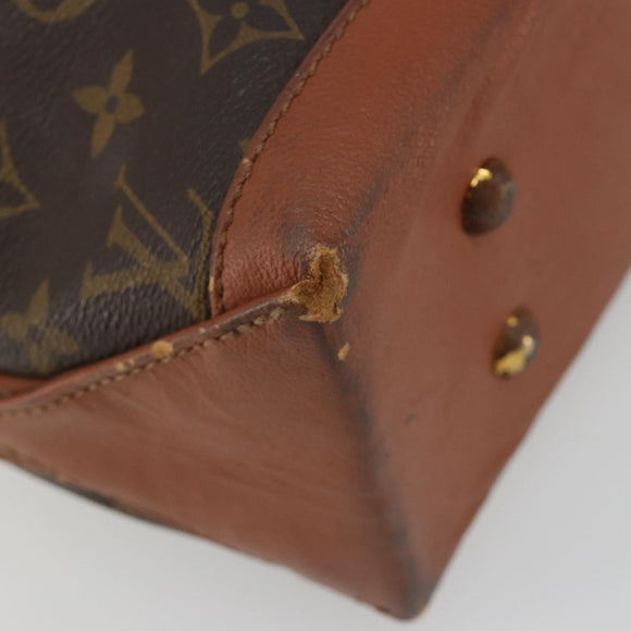 LOUIS VUITTON Monogram Sac Weekend PM Hand Bag M42425 LV Auth 190221