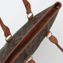 LOUIS VUITTON Monogram Sac Weekend PM Hand Bag M42425 LV Auth 190221-6