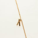 FENDI FENDACE Nano Baguette Chain Shoulder Pouch Black Brown Auth 190223SAM-8